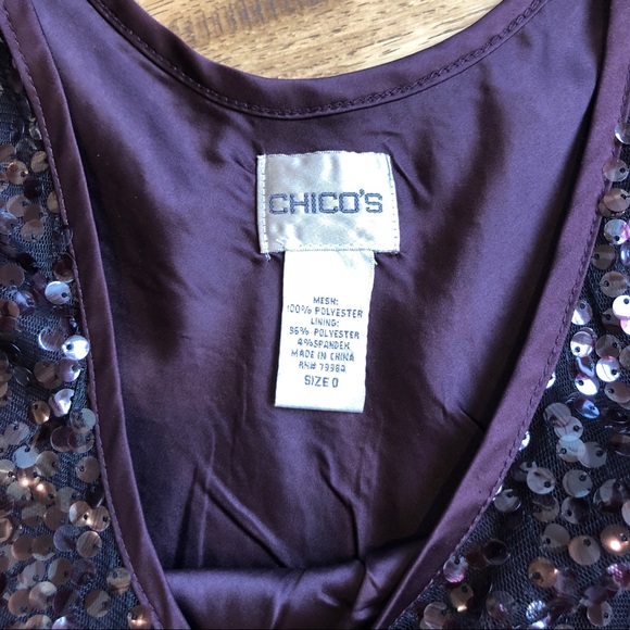 Sequin Tank Top M - Picture 4 of 8